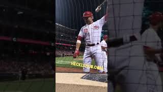 Joey Votto destroys heckler [upl. by Ynnep366]