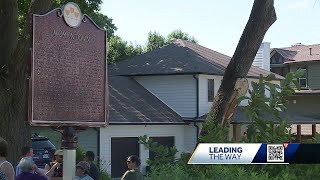 Kansas City honors lesbian pioneers with historical marker in Womontown [upl. by Ecnerrot38]