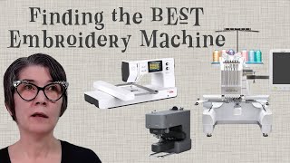 What Embroidery Machine Should You Buy 2024 Edition [upl. by Aihsyn]