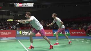 Daihatsu Yonex Japan Open 2017  Badminton SF M5MD  GidSuk vs BoeMog [upl. by Brianna]