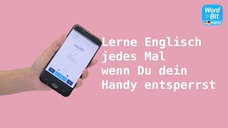 Lerne Englisch jedes Mal wenn Du dein Handy entsperrst  WordBit Englisch💚 [upl. by Novanod]