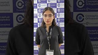 Dr Dhruvi shares her feedback on the 5th CoPG Course  Orthopedic Residency Conceptual Orthopedic [upl. by Shippee]