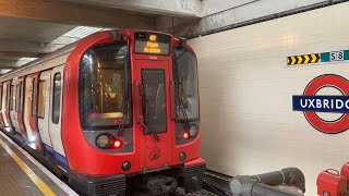 Metropolitan Line full journey Aldgate to Uxbridge all stations [upl. by Janus390]