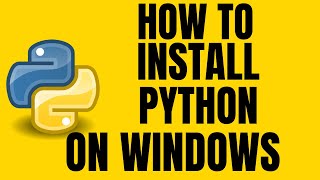 How to Install Python on Windows 11 2024 [upl. by Epuladaug946]