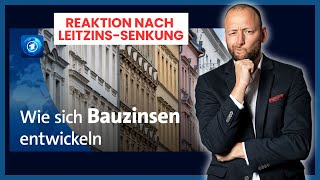 Entwicklung der Bauzinsen 2024 baufinanzierung [upl. by Eno524]