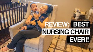 REVIEW Babyletto Kiwi Electric Recliner Glider [upl. by Pitarys]