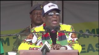 Mnangagwa speech at Zanu PF Uzumba Star Rally in Mashonaland East  Zimbabwe [upl. by Cuthbertson64]