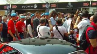 Madalina Ghenea at the 2011 Mille Miglia  part 1 [upl. by Lamar]