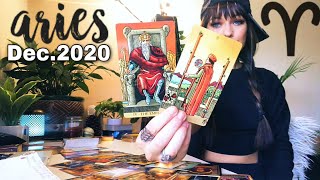 Aries A Grand Finale amp Peace Restored December 2020 Tarot amp Astrology [upl. by Arbas715]