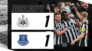 Newcastle United 1 Everton 1  Premier League Highlights [upl. by Mcarthur]