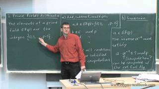 Lecture 7 Introduction to Galois Fields for the AES by Christof Paar [upl. by Aramois]