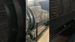 Shaftless roller screening machine can screen stone of specified size [upl. by Ryhpez366]