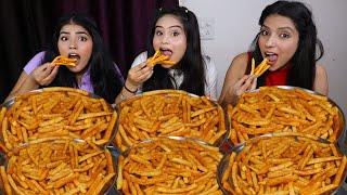 Worlds Spiciest French Fries Eating Challenge  Unlimited Spicy French Fries Challenge [upl. by Llehsad]