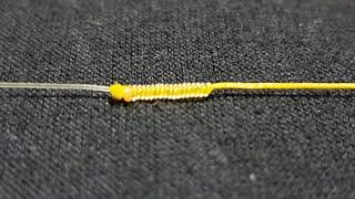 carrot knot  fishing knot braided to leader shock [upl. by Boyce]