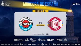 Minicopa de España 2023  Grupo A  J2  ABANCA Ademar León A  Balonmano Sinfín [upl. by Gwennie]