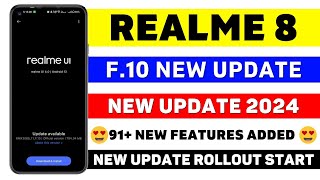 Realme 8 F10 Update  Realme 8 New Update  Realme 8 Update  Realme 8 4G New Update [upl. by Ume]