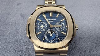 Patek Philippe Nautilus Perpetual Calendar 57401G [upl. by Aetnahc]