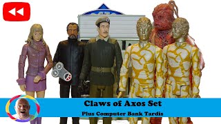 Dr Who Claws of Axos Figure Set Review [upl. by Jennette]