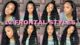 12 Hairstyles for Frontals 💗 30 INCH WIG 😱MY FAV Asteria Hair [upl. by Heddy]