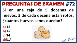 Test de matemática operaciones básicas docenas y decenas  PE 72 [upl. by Nylaehs]