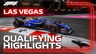 Qualifying Highlights  2023 Las Vegas Grand Prix [upl. by Norre]