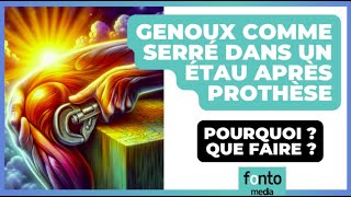 Genou serré comme dans un étau après une prothèse de genou [upl. by Noxaj853]