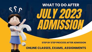 IGNOU JULY 2023 ADMISSION എടുത്തു  ഇനി എന്ത് Step by Step Process [upl. by Webber]