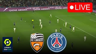 🔴En direct  Lorient vs PSG  Ligue 1 202324  Diffusion complète du match [upl. by Hermine13]