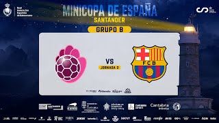 Minicopa de España 2023  Grupo B  J2  Cívitas Guadalajara  Barça Cadet A [upl. by Finlay]