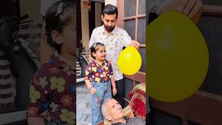 Anaya Or Papa Ne Dada Ke Sath Kiya Balloon Popping Game [upl. by Yelmene506]