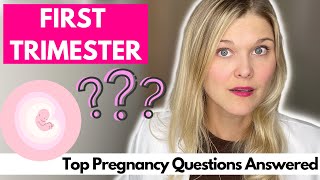 How To Survive The First Trimester Top Health Tips and Pregnancy Questions Answered [upl. by Wernsman]