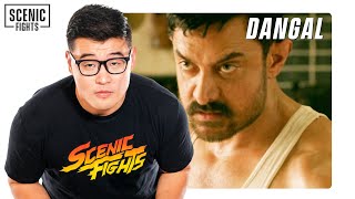 Wrestler Breaks Down Dangal Fight Scene with Aamir Khan  Scenic Fights [upl. by Leonardo]