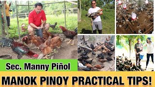 Manok Pinoy Practical Tips by Sec Emmanuel quotMannyquot PiÑol [upl. by Cleasta]