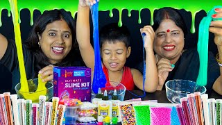 Slime Challenge🤣  Funny Family Challenge [upl. by Stefano]