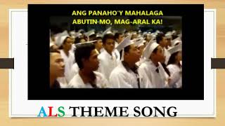 ALTERNATIVE LEARNING SYSTEM  THEME SONG IT WAS SUNG AT CCF MAIN CHURCH ORTIGAS MANDALUYONG CITY [upl. by Anhej34]