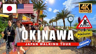 4K Okinawa Island Japan American Village Walking Tour  Japan Walkthrough  4K HDR 60fps [upl. by Margy]