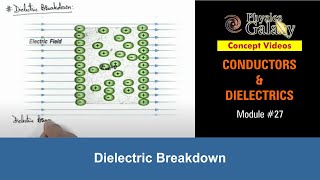 Class 12 Physics  Conductors amp Dielectrics  27 Dielectric Breakdown  For JEE amp NEET [upl. by Hainahpez]