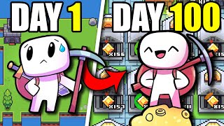 I played 100 days of Forager [upl. by Elohcan]