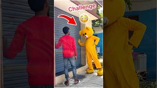 Teddy 🧸Challenge 🤣💥……funnyshorts teddycomedy mrcrazy [upl. by Nicko]