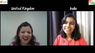 Cambly English Conversation 58 with lovely tutor from UK  Adrija Biswas [upl. by Gerhardine]