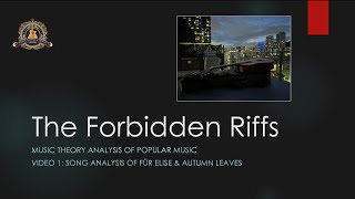 Music Theory Analysis The Forbidden Riffs  Video 1 [upl. by Kaile230]