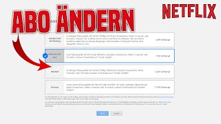 Netflix Abo ändernwechseln Abo mit Werbung  Tutorial [upl. by Seyler]