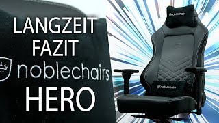 Noblechairs Hero  Der BESTE Gaming Stuhl Mein Langzeitfazit [upl. by Davidde510]