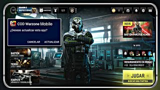 ULTIMA HORA YA SALIO LA GRAN ACTUALIZACION DE WARZONE MOBILE  DESCARGA Y JUEGA YA [upl. by Tamaru]