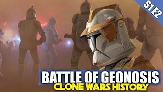 The Battle of Geonosis  Clone Wars History S1E2 [upl. by Timmons232]