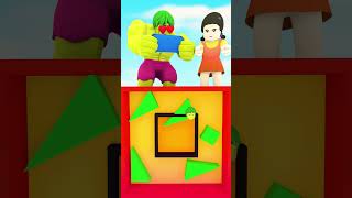 Hulk vs Squid Game Doll Epic Puzzle Challenge in Roblox 3D [upl. by Ng]