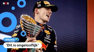 Max Verstappen is wereldkampioen [upl. by Htyderem]