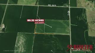 8032 Acres Clay County Nebraska Pivot Irrigated Land [upl. by Erodasi]