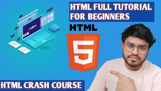 HTML TUTORIAL For Beginners HTML Crash Course [upl. by Aitnis]