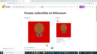 Inskcape Minting NFT Collection to Rarible [upl. by Breanne]